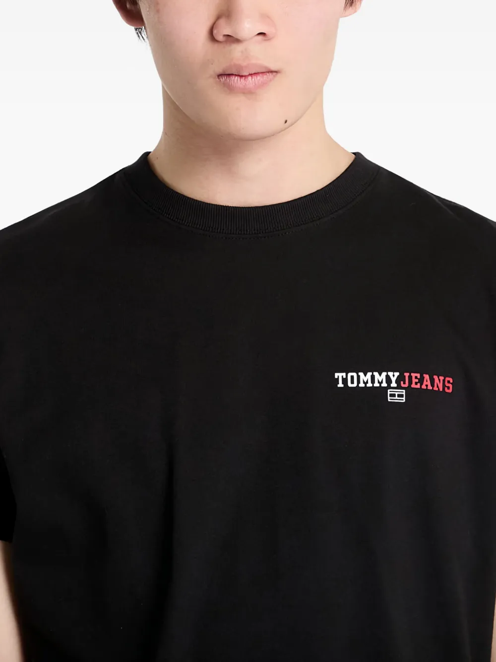 Tommy Jeans Cotton T-shirt In Animal Print