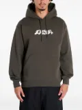 dime Happy graphic-print hoodie - Black