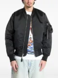 Alpha Industries zip-up bomber jacket - Black