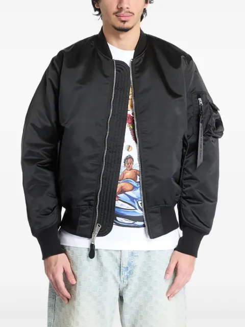 Alpha Industries chamarra bomber con cierre