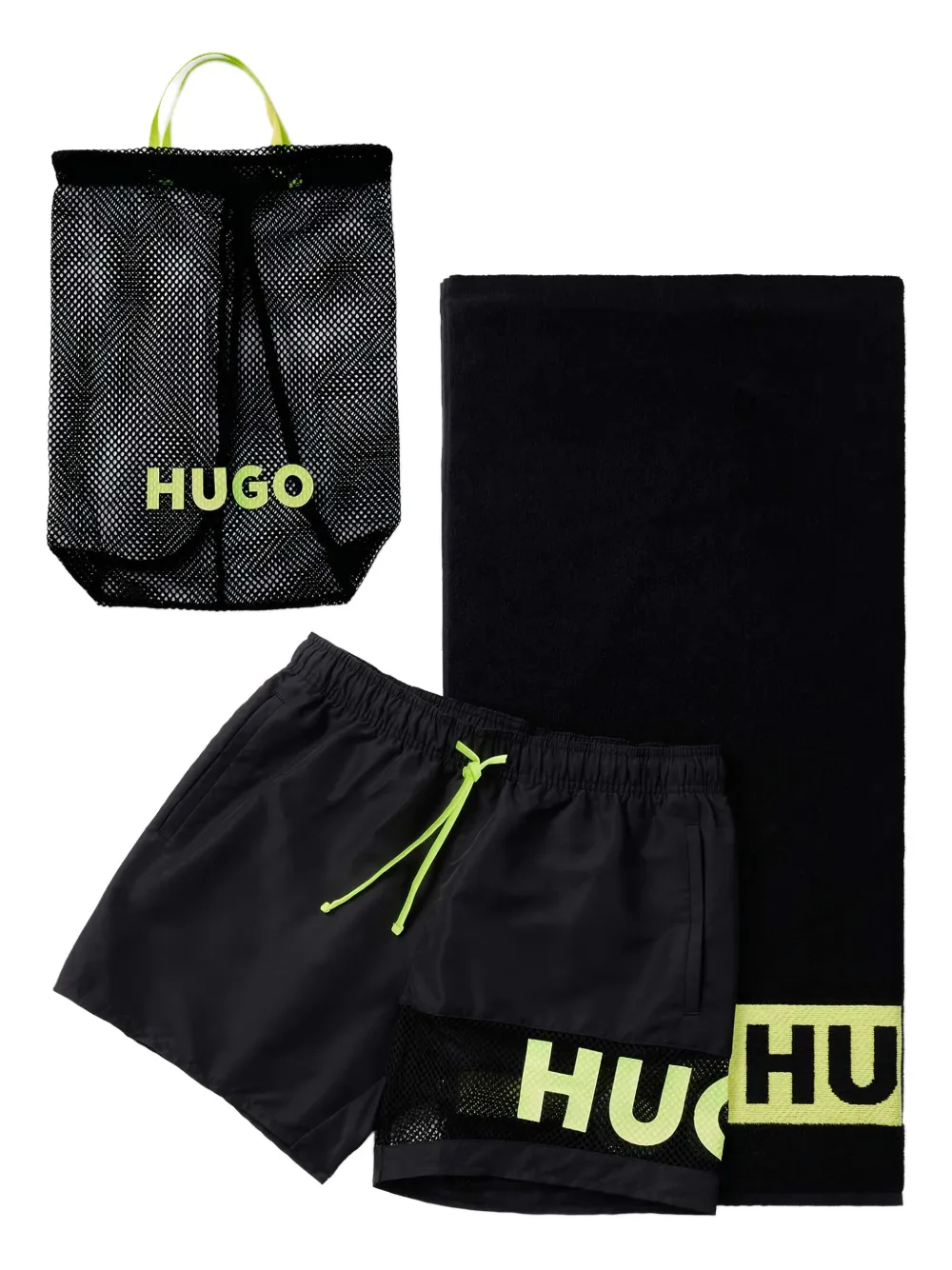 HUGO Cruise swim shorts | Black | Image 1