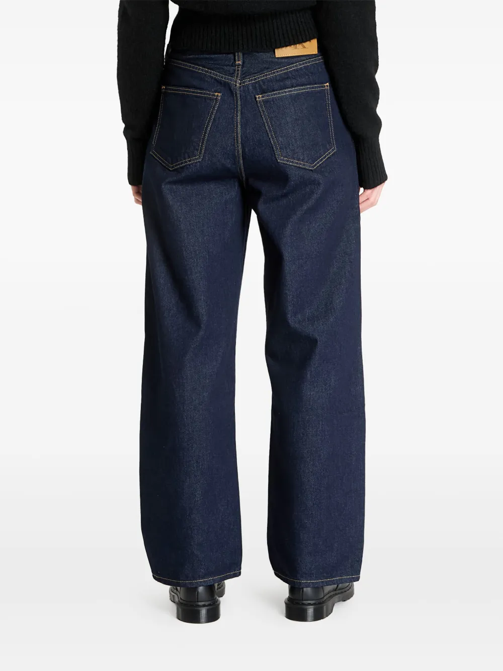 Calvin Klein Barrel jeans Blauw