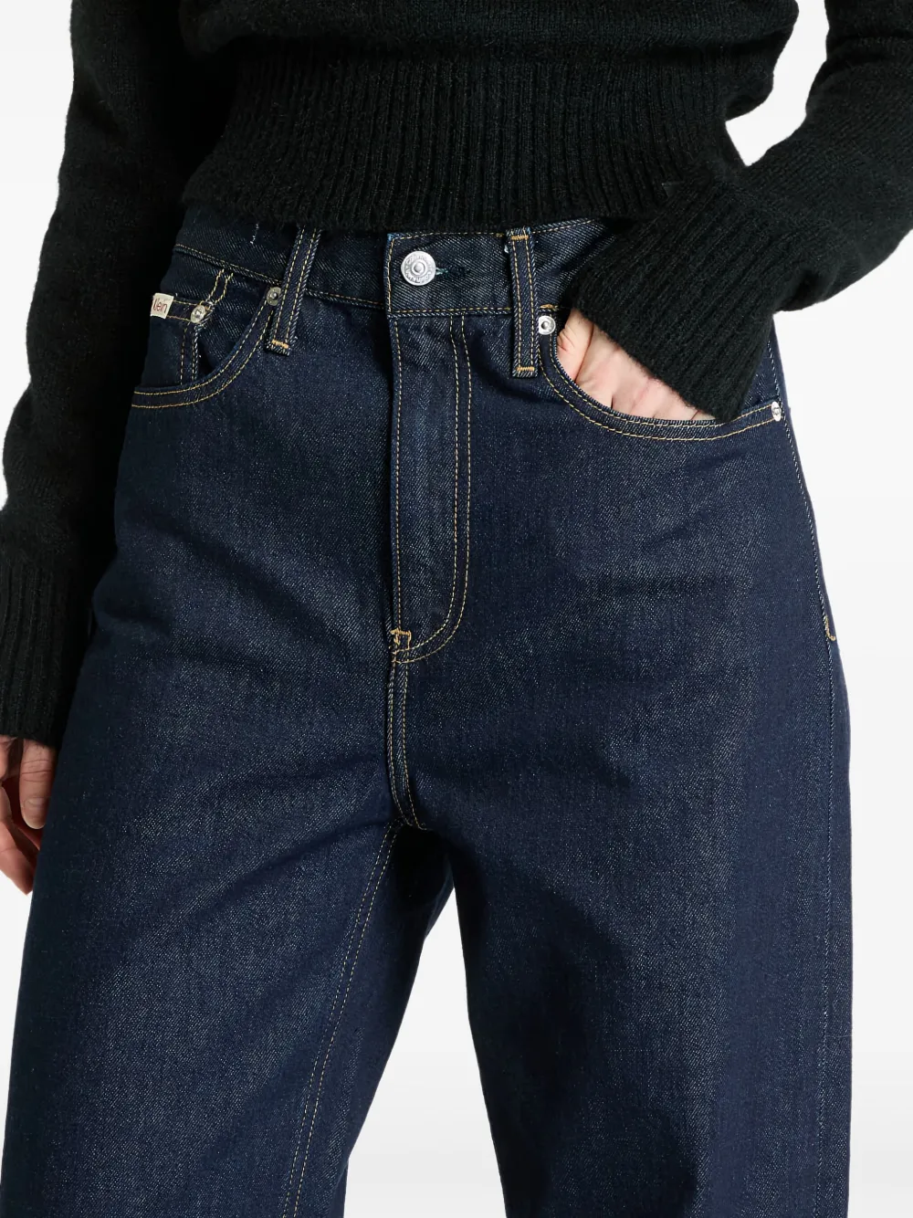 Calvin Klein Barrel jeans Blauw