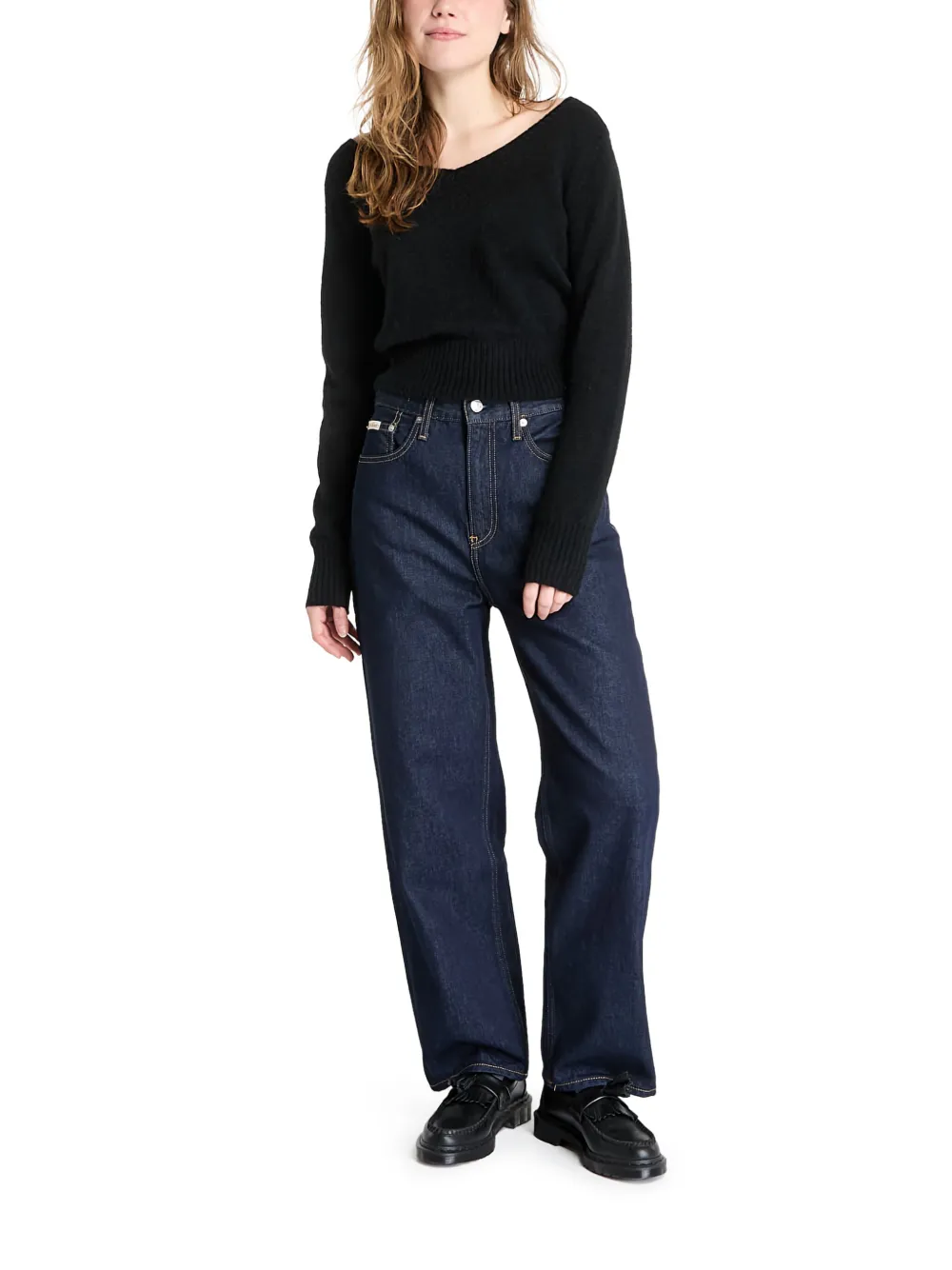 Calvin Klein Barrel jeans - Blauw