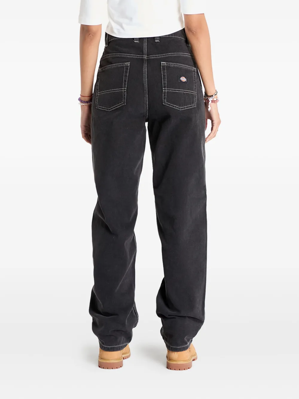 DICKIES Thomasville high-waisted jeans Zwart