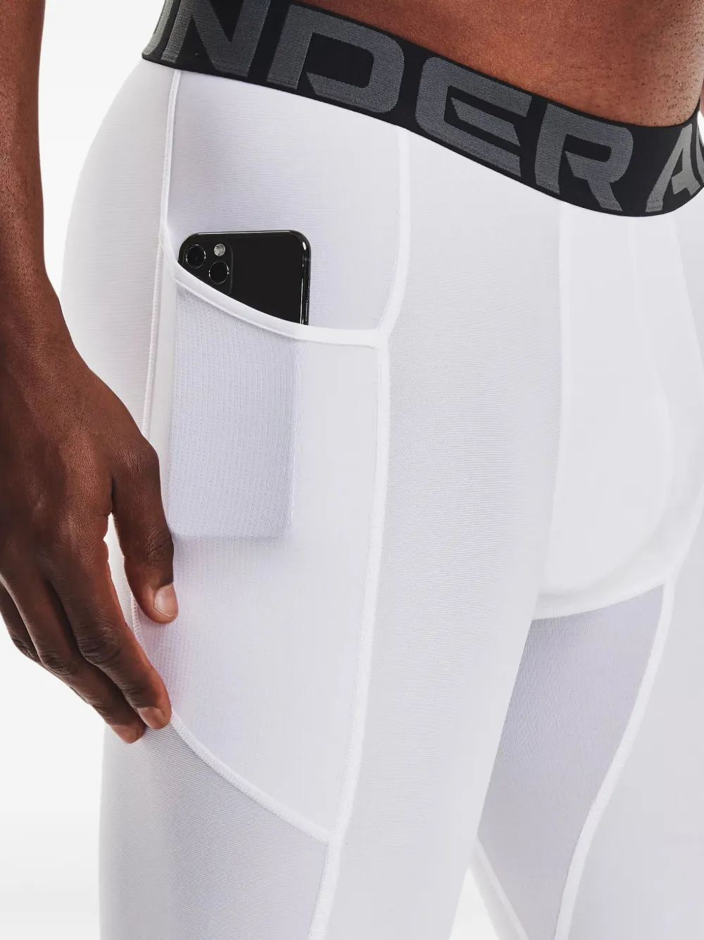 Under Armour Shorts met logoband Wit