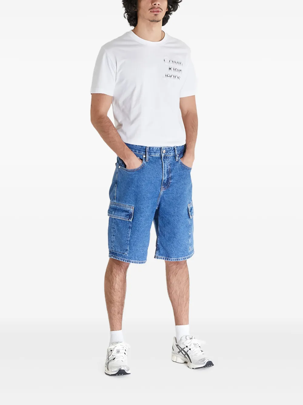 Calvin Klein Jeans shorts con pretina elástica | Shorts cargo | Image 2