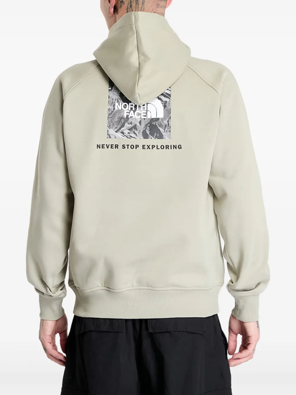 The North Face Raglan Redbox hoodie Grijs