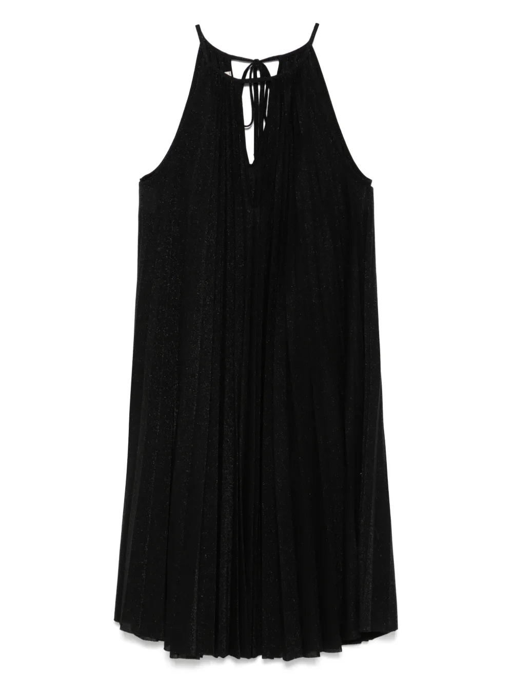 plissé mini dress