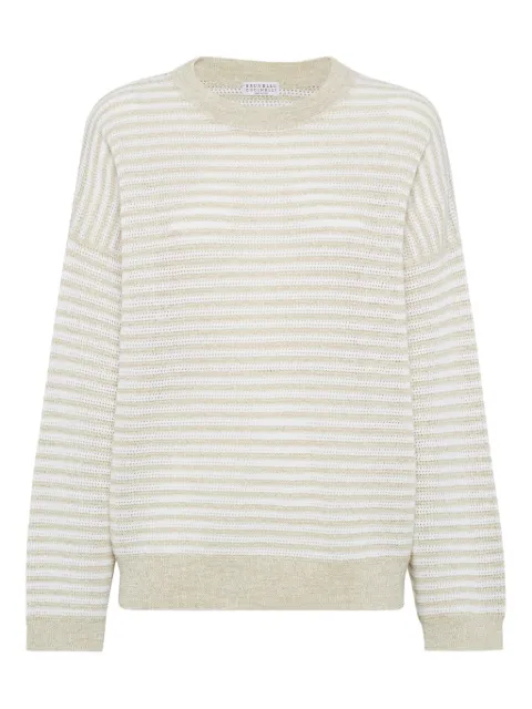 Brunello Cucinelli striped sweater 