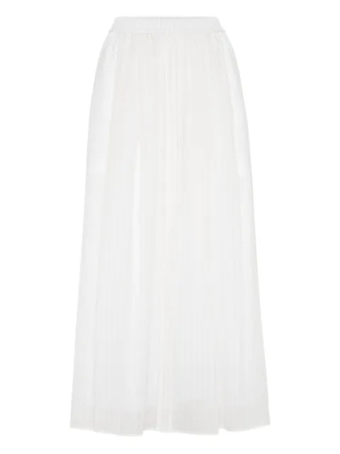 Brunello Cucinelli cotton midi skirt 
