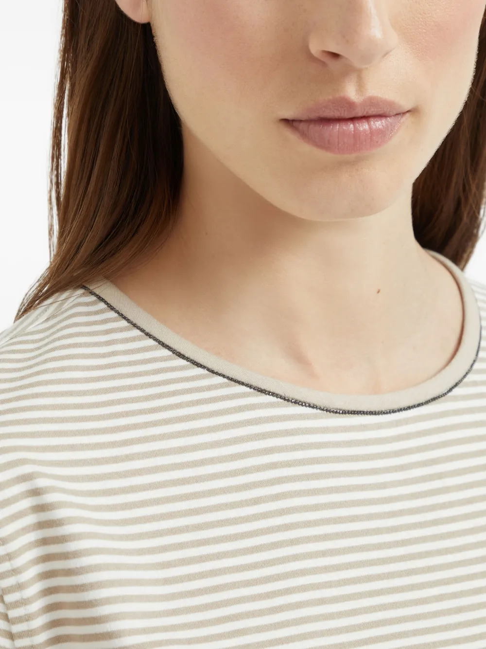 striped T-shirt