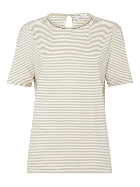 Brunello Cucinelli striped T-shirt