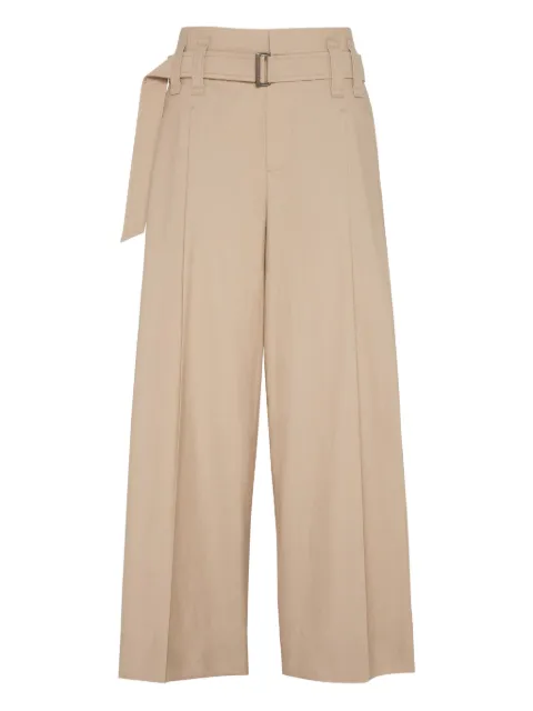 Brunello Cucinelli pantalones con cinturón