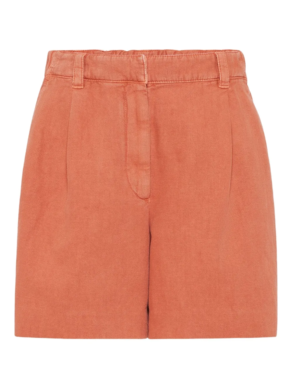 Brunello Cucinelli bermudas con pinzas | naranja | Image 1