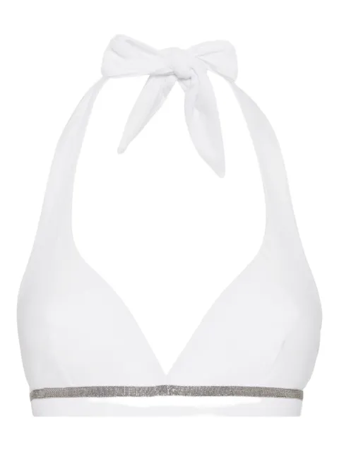 Brunello Cucinelli Monili-detail bikini top