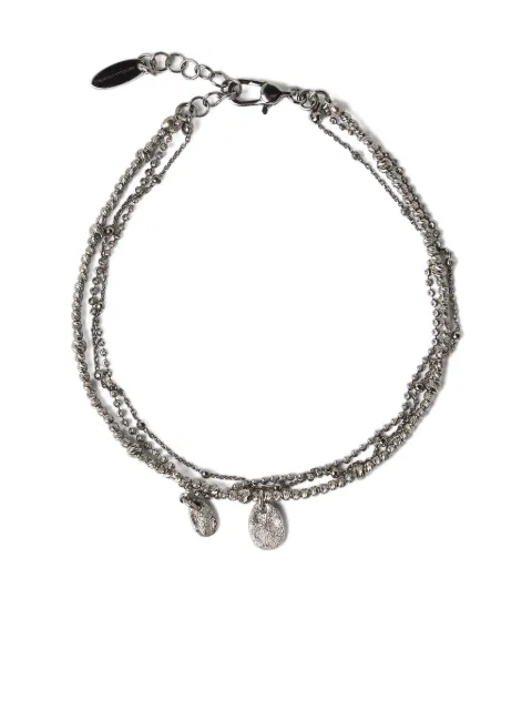 Brunello Cucinelli pulsera con detalle de cuentas