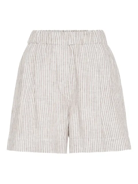 Brunello Cucinelli striped shorts 