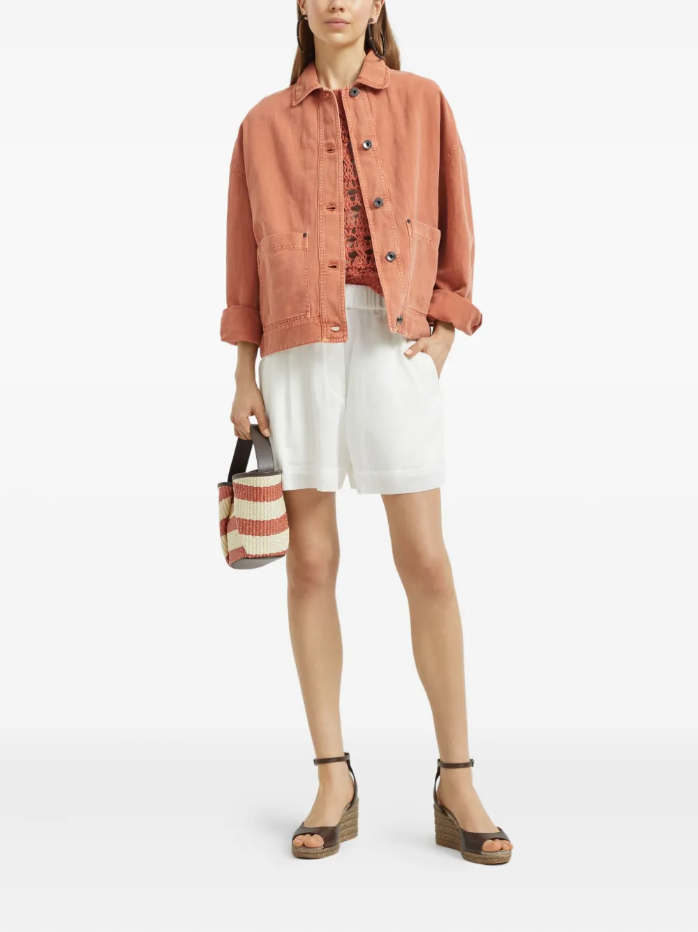 Brunello Cucinelli open-knit top | Vests & Tank Tops | Image 2