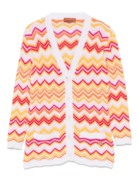 Missoni Kids zigzag cardigan