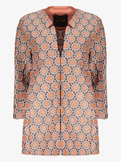 Moorer geometric-pattern jacket