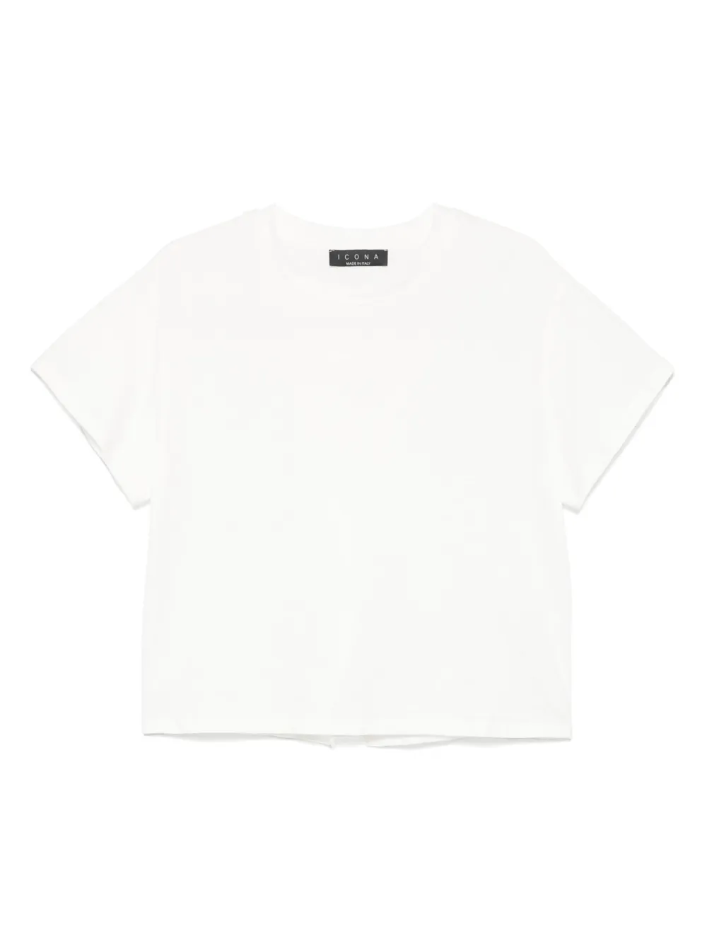 kaos playera con capas en la parte posterior | blanco | Image 1