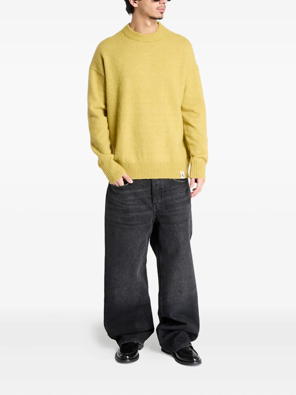 Calvin Klein Jeans long-sleeve jumper | Knitted Sweaters | Image 2
