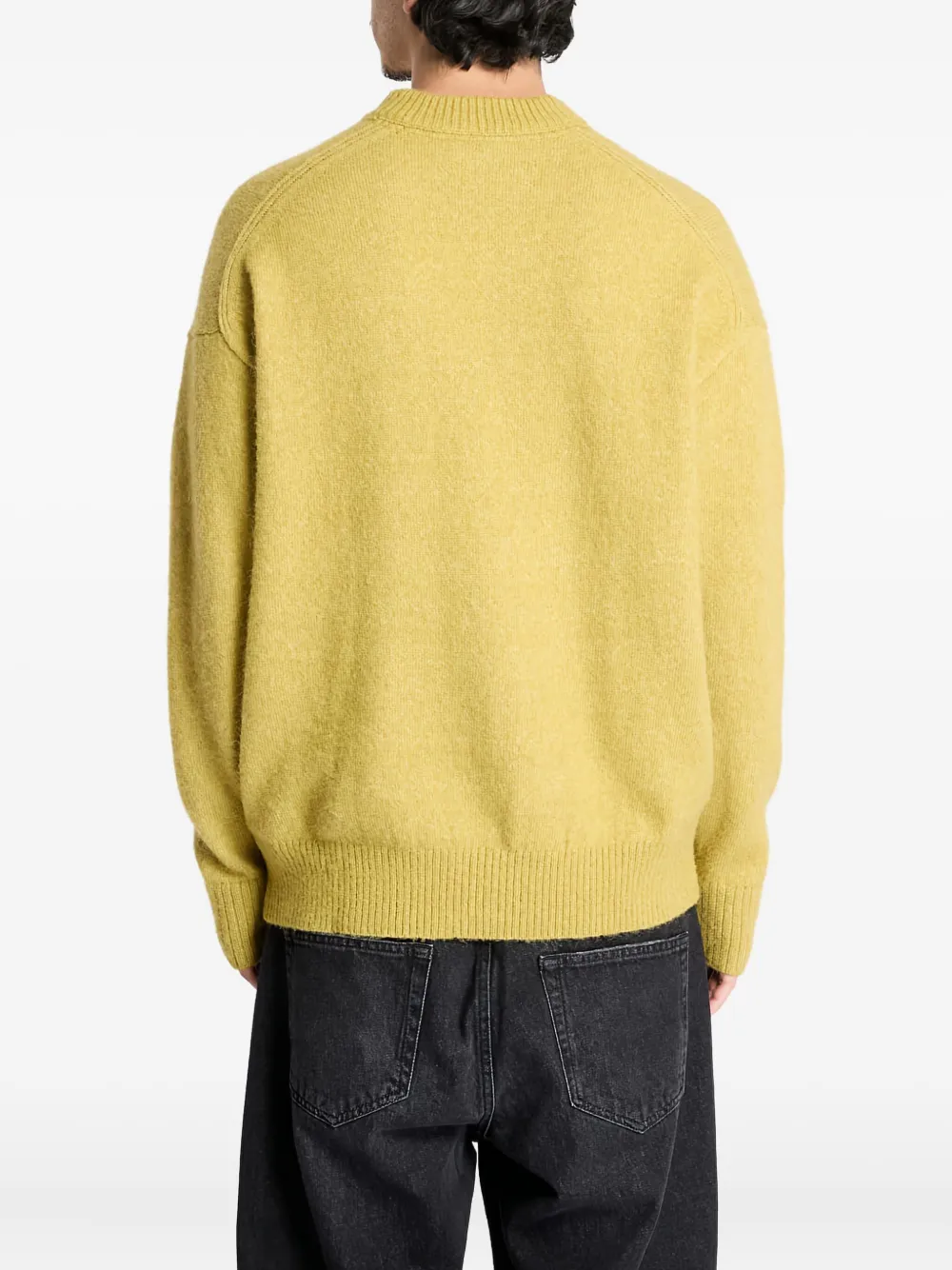 Calvin Klein Jeans Trui met ronde hals Groen