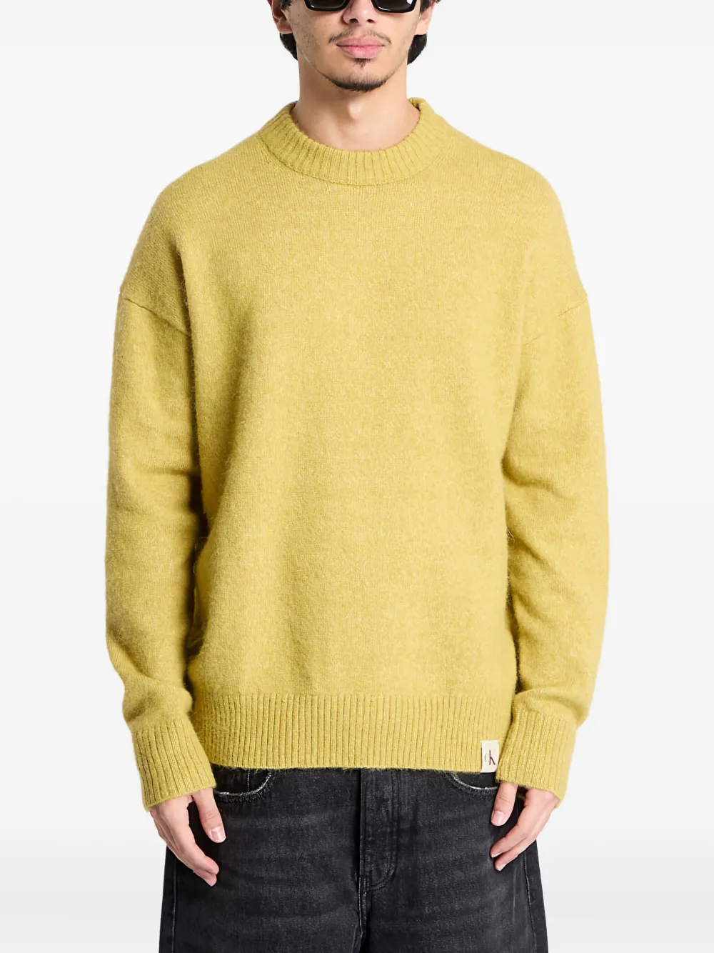 Calvin Klein Jeans ロングスリーブ プルオーバー - グリーン Calvin Klein Jeans ロングスリーブ プルオーバー - グリーン