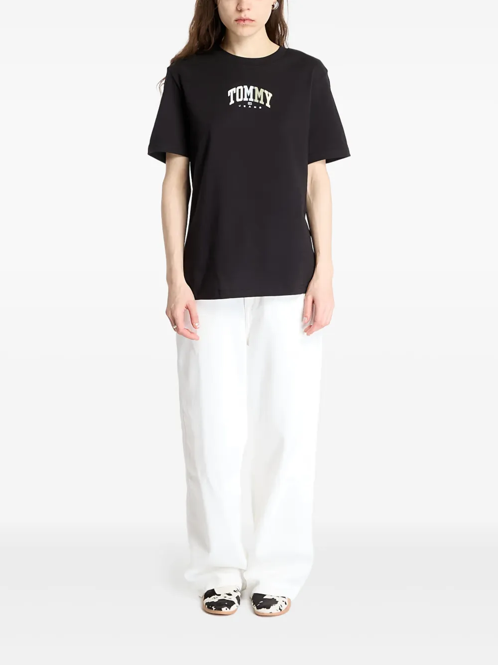 Tommy Jeans logo-print T-shirt | T-Shirts & Jersey Shirts | Image 2