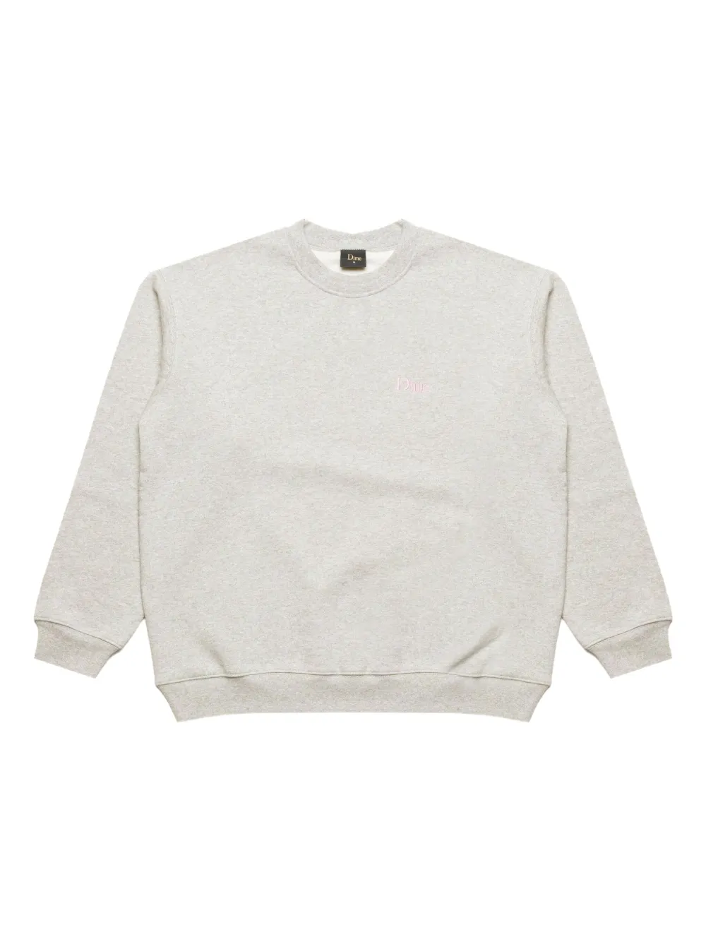 DIME LOGO-EMBROIDERED SWEATSHIRT