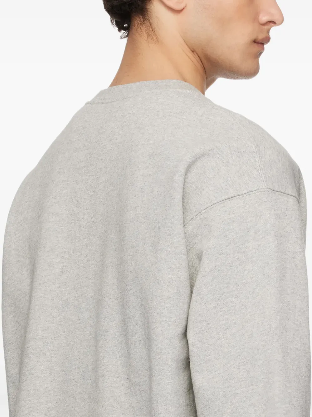 DIME LOGO-EMBROIDERED SWEATSHIRT