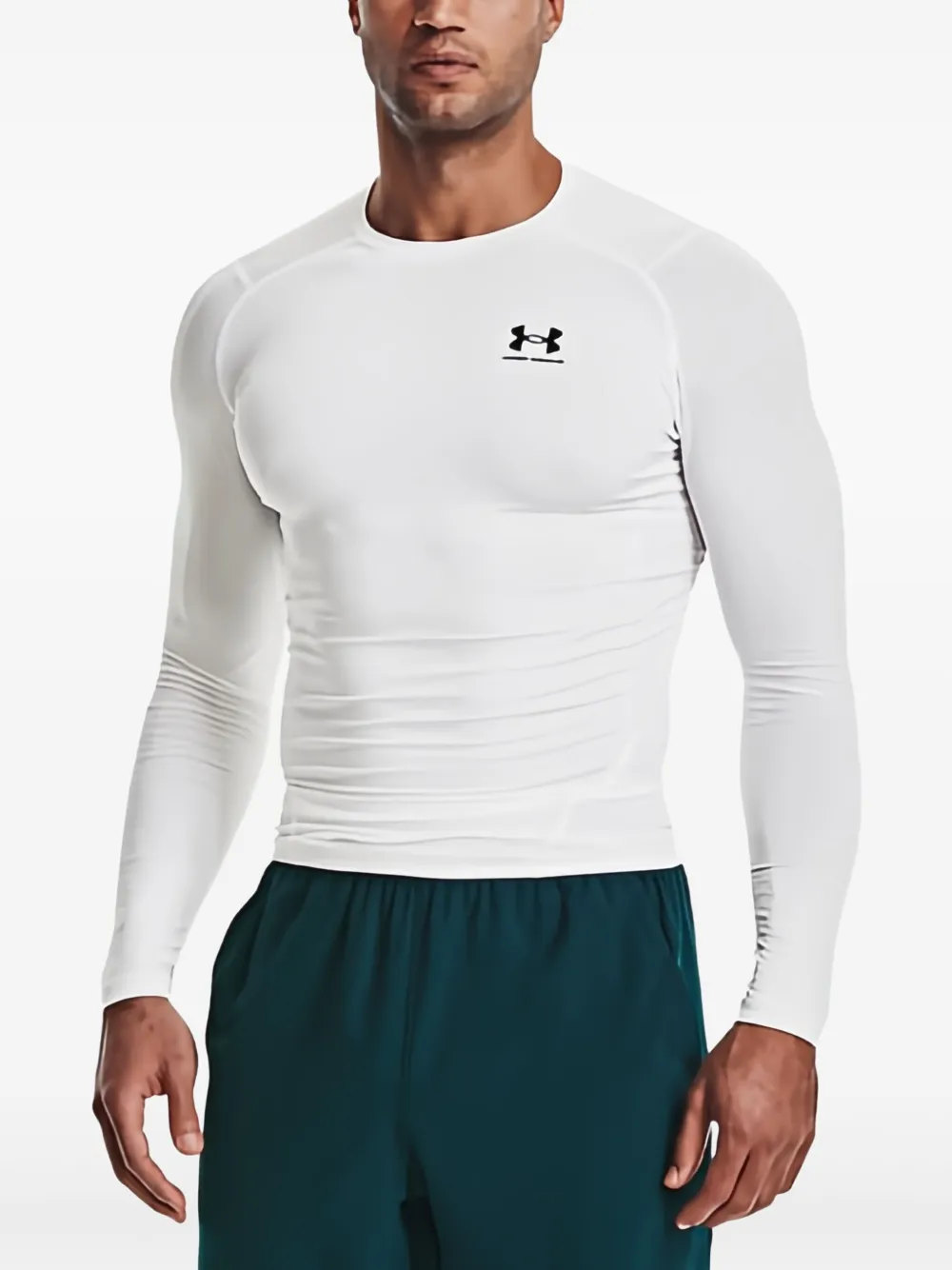 Under Armour Logo-print T-shirt In White