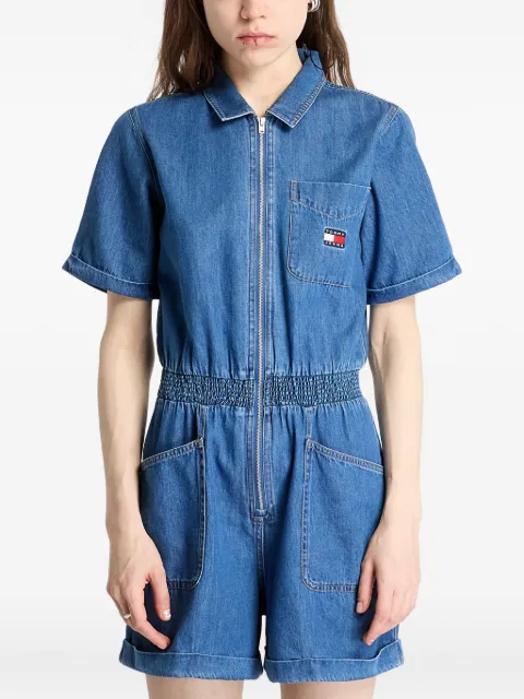Tommy Hilfiger zipped denim jumpsuit