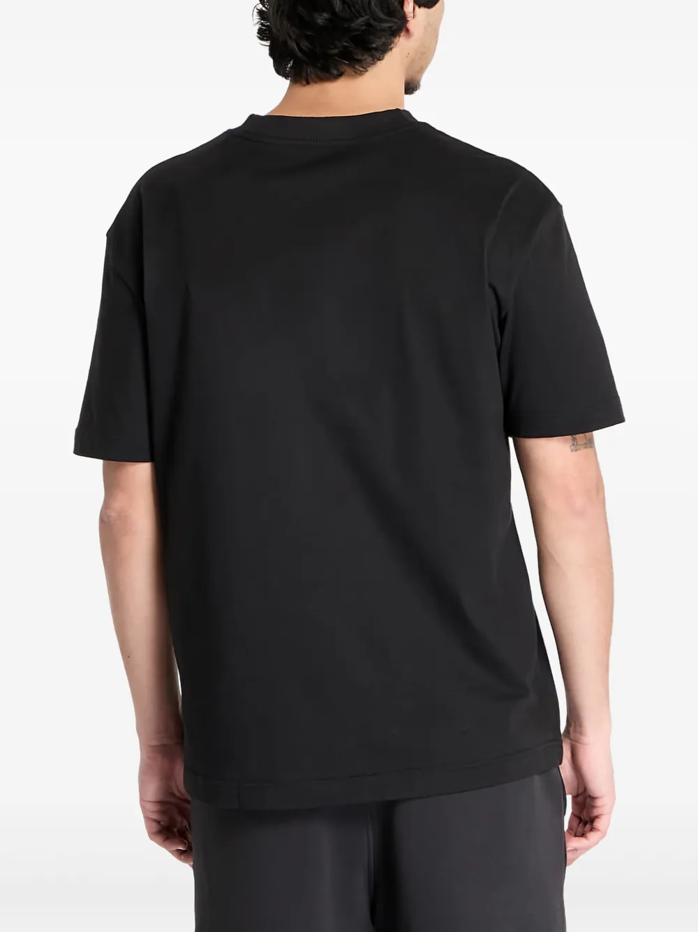 Calvin Klein T-shirt met ronde hals Zwart