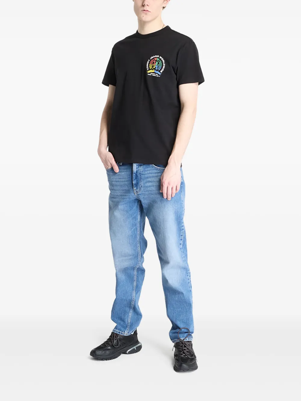 Tommy Jeans crest-print T-shirt | T-Shirts | Image 2