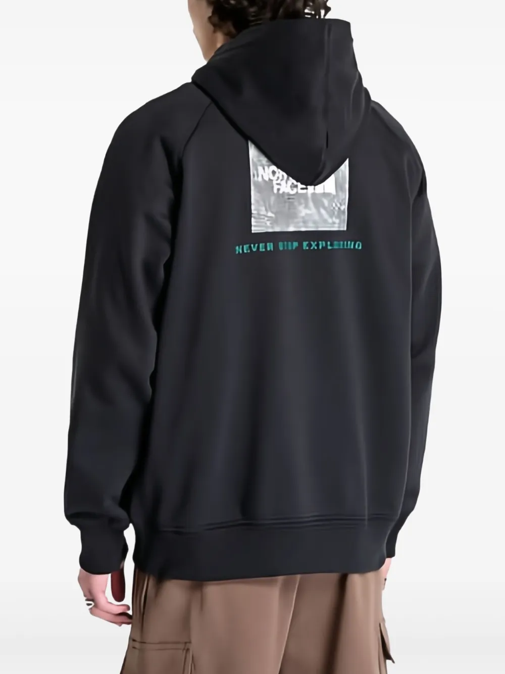THE NORTH FACE RAGLAN BOX NSE TAILGRID INFILL HOODIE