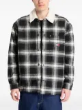 Tommy Jeans checkered shirt jacket - Black