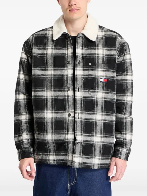 Tommy Jeans checkered shirt jacket