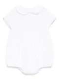 La Stupenderia stripe-trim shorties - White