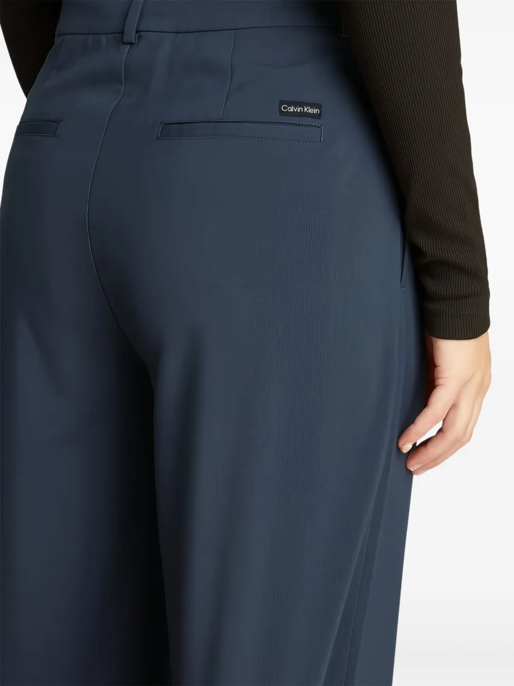 Calvin Klein Tailored Wide-leg Trousers