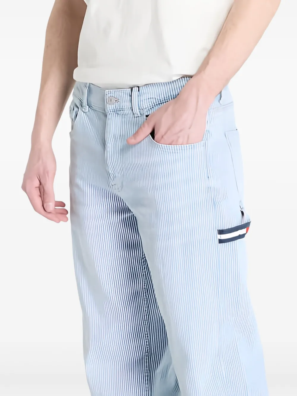 Tommy Jeans Jaimie ruimvallende jeans Blauw