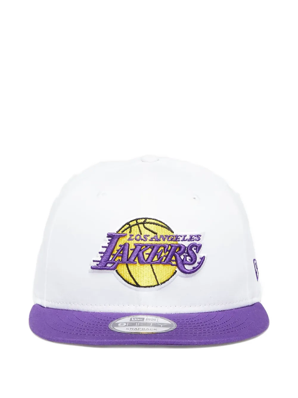 New Era Los Angeles Lakers Baseball Cap In White