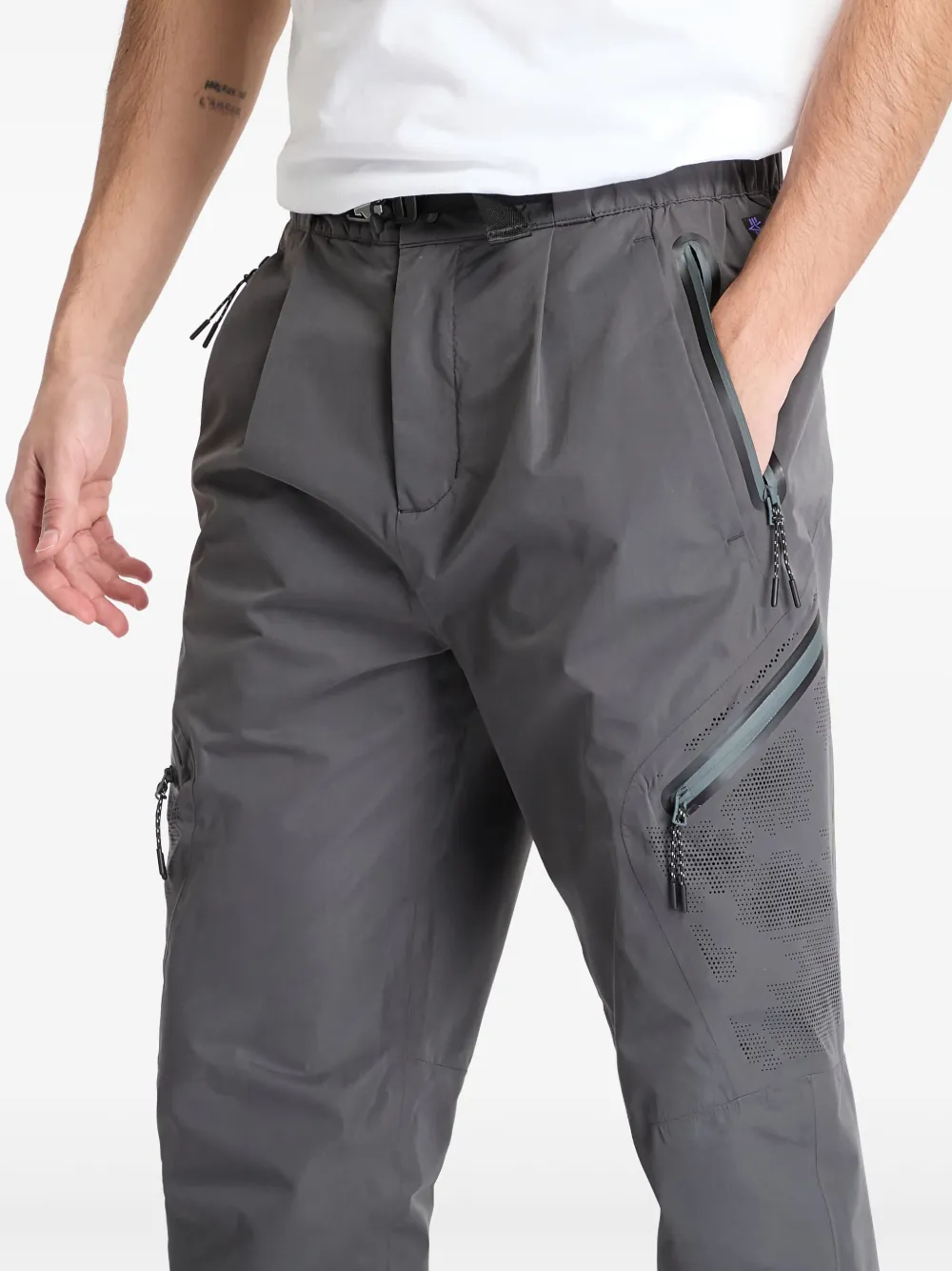 ALPHA INDUSTRIES CARGO STRAIGHT-LEG TROUSERS