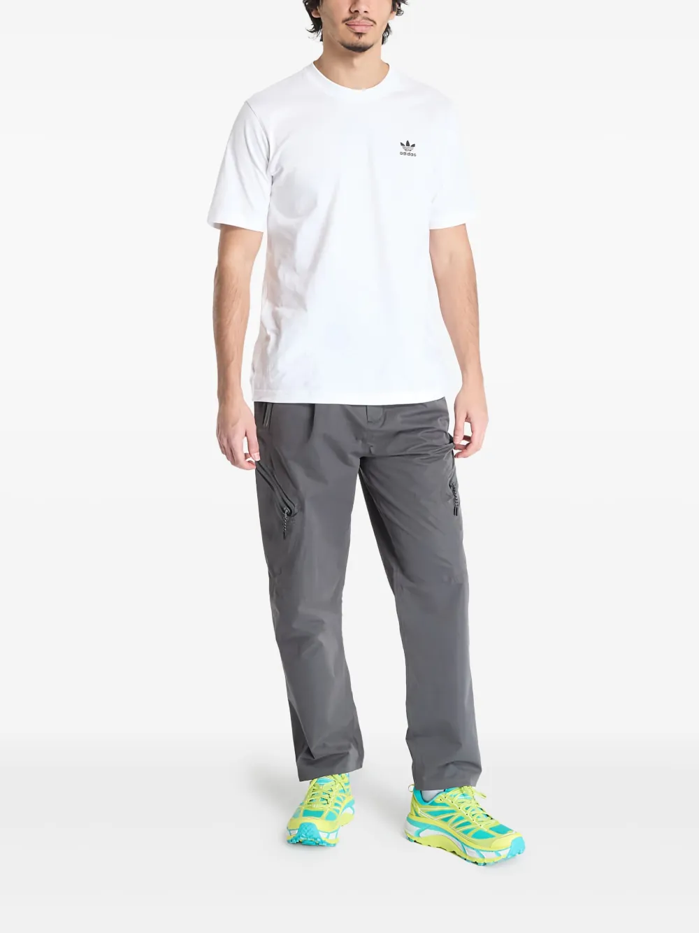 Alpha Industries cargo straight-leg trousers - Grijs