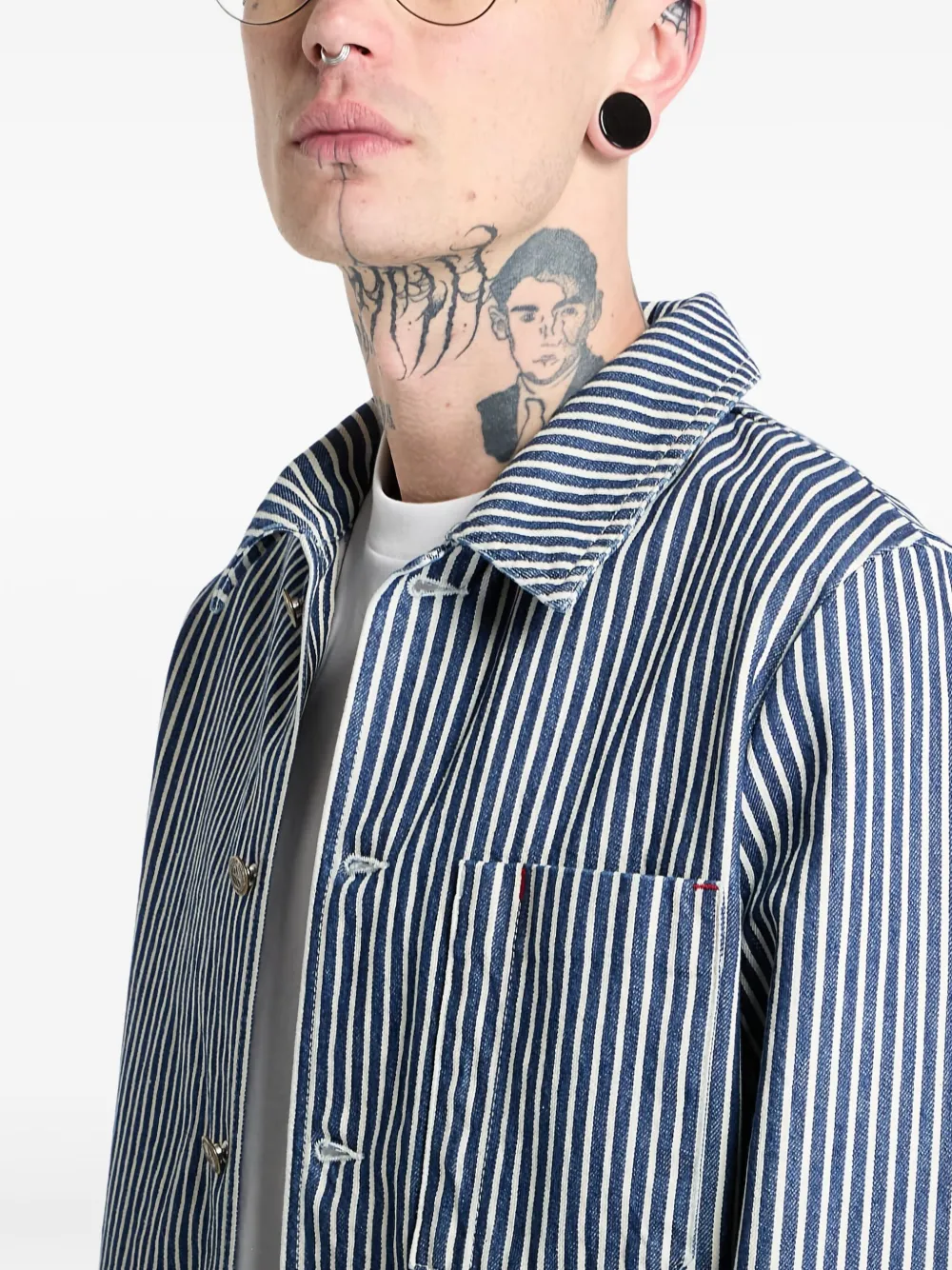 A.P.C. Raphael jack Blauw