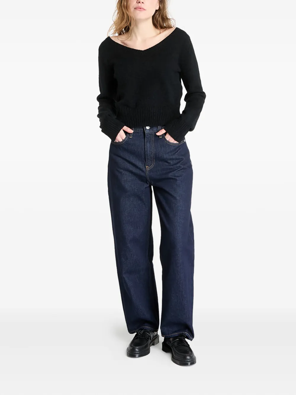 Calvin Klein Jeans V-neck sweater | Knitted Sweaters | Image 2