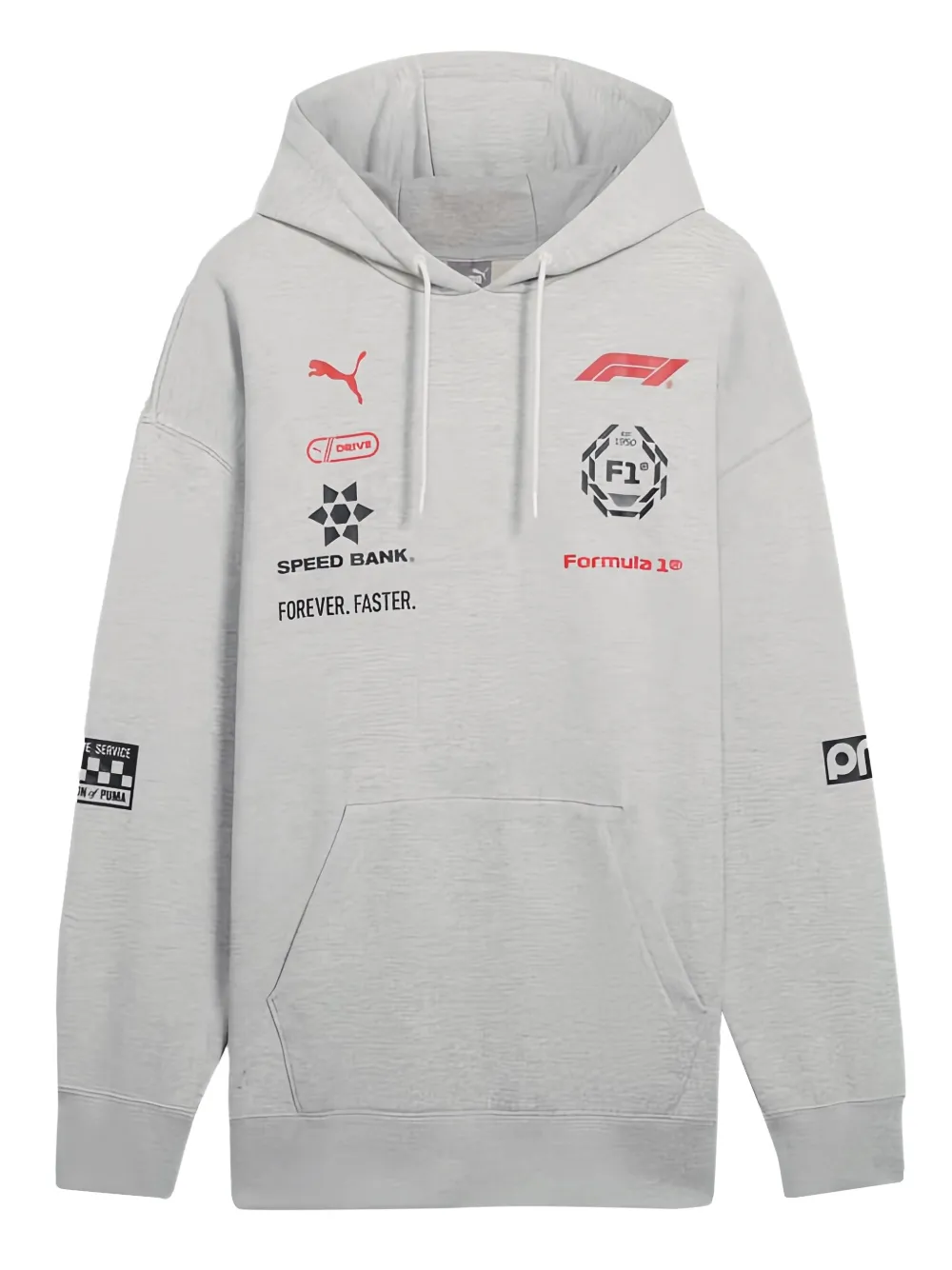 PUMA hoodie Racing Motorsport en colaboración con F1 | gris | Image 1