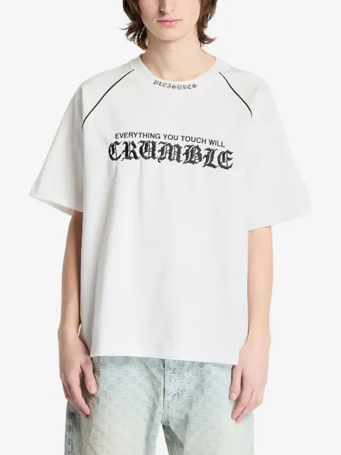 Pleasures Crumble Heavyweight T-shirt med raglanærmer
