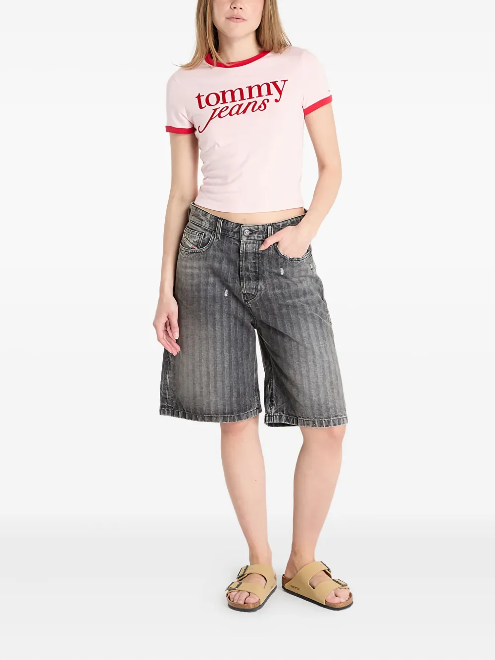 Tommy Jeans logo-print T-shirt | T-Shirts & Jersey Shirts | Image 2